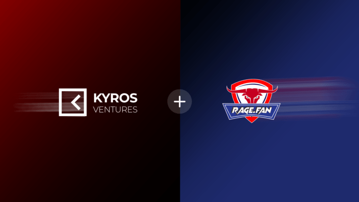 Kyros Ventures invests in Rage.Fan, uniting sports fans in the decentralized world
